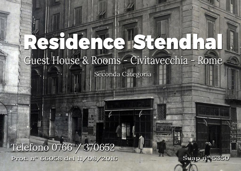 Residence Stendhal Guest House Civitavecchia Dış mekan fotoğraf